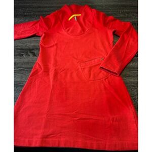 Lole Long Sleeve Tunic Sweatshirt Dress Womens M Cozy Athleisure Activewear